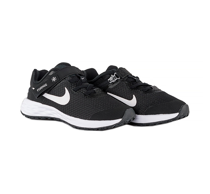 Дитячі Кросівки Nike REVOLUTION 6 FLYEASE NN (PS) Чорний 28.5 (DD1114-003 28.5)