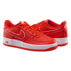 Дитячі Кросівки Nike AIR FORCE 1 Червоний 37.5 (7dDX5805-600 37.5)