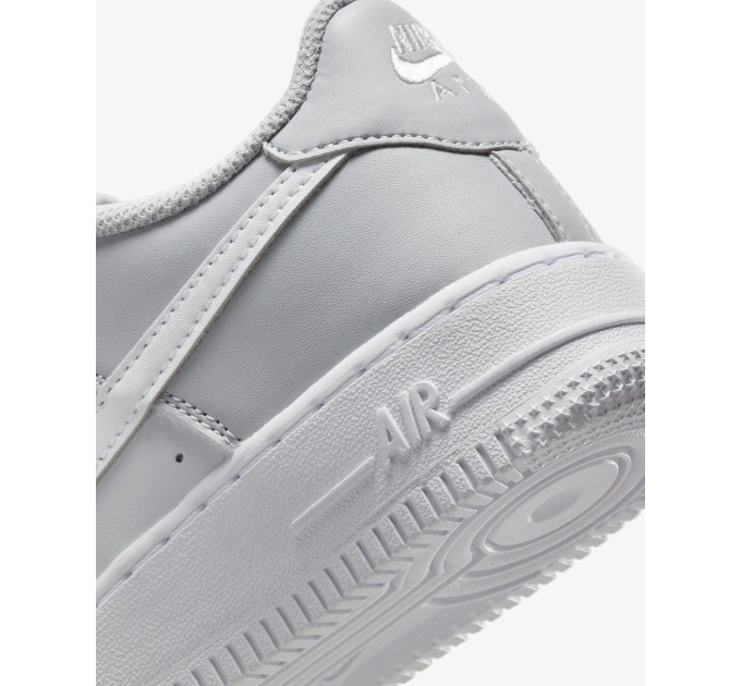 Дитячі Кросівки Nike AIR FORCE 1 Сірий 37.5 (7dFV5948-005 37.5)