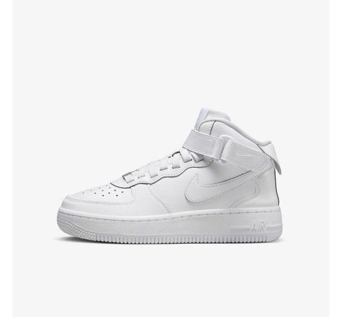 Дитячі Кросівки Nike AIR FORCE 1 MID EASYON Білий 39 (7dFN1193-111 39)