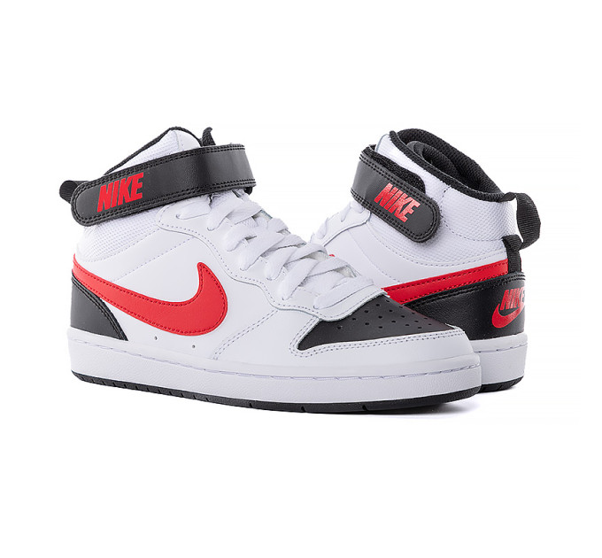 Дитячі Кросівки Nike COURT BOROUGH MID 2 Різнокольоровий 37.5 (7dCD7782-110 37.5)