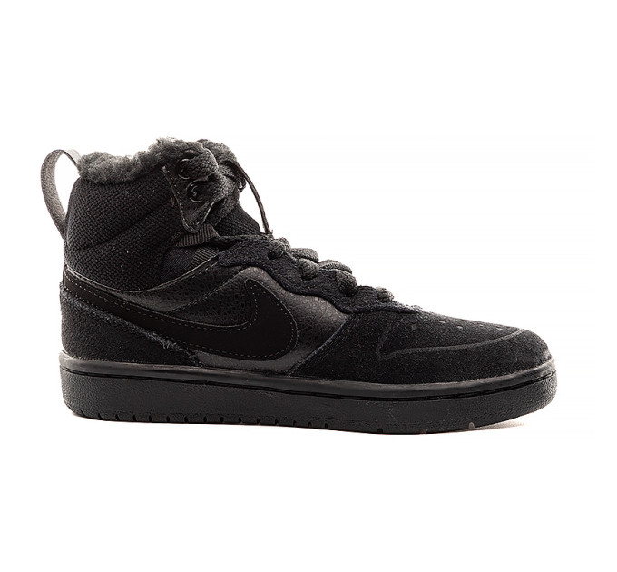 Дитячі Кросівки Nike COURT BOROUGH MID 2 BOOT PS Чорний 29.5 (7dCQ4026-001 29.5)
