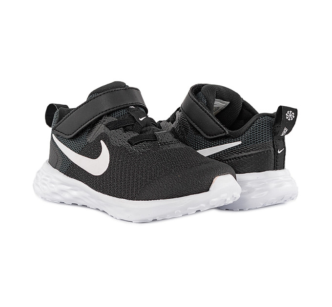 Дитячі Кросівки Nike REVOLUTION 6 TDV Чорний 23.5 (DD1094-003 23.5)