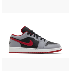 Дитячі Кросівки Nike AIR JORDAN 1 LOW Сірий 37.5 (7d553560-060 37.5)