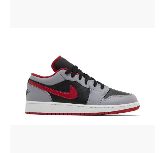 Дитячі Кросівки Nike AIR JORDAN 1 LOW Сірий 37.5 (7d553560-060 37.5)