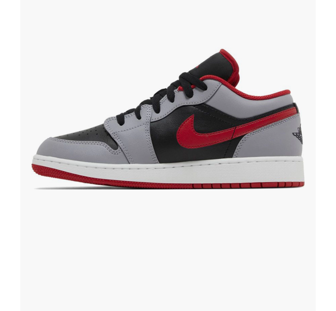 Дитячі Кросівки Nike AIR JORDAN 1 LOW Сірий 37.5 (7d553560-060 37.5)