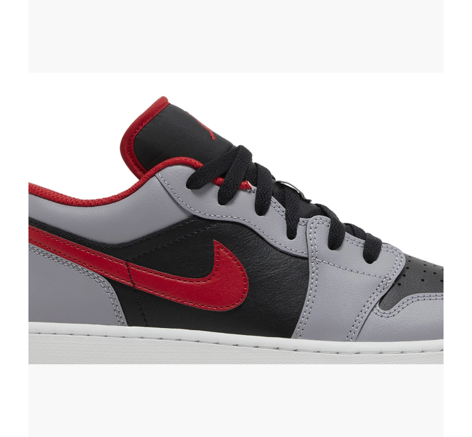 Дитячі Кросівки Nike AIR JORDAN 1 LOW Сірий 37.5 (7d553560-060 37.5)