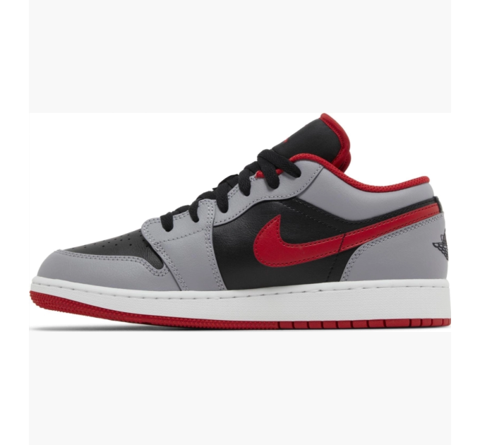 Дитячі Кросівки Nike AIR JORDAN 1 LOW Сірий 37.5 (7d553560-060 37.5)