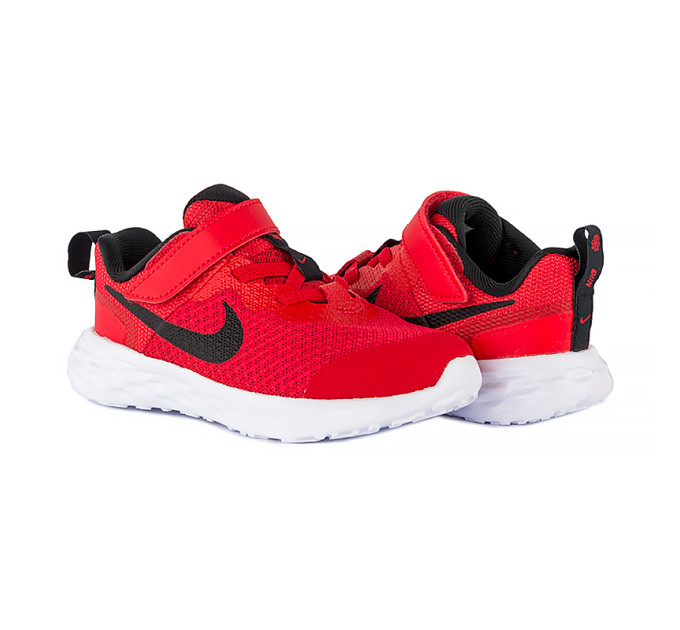 Дитячі Кросівки Nike REVOLUTION 6 NN (TDV) Червоний 23.5 (DD1094-607 23.5)