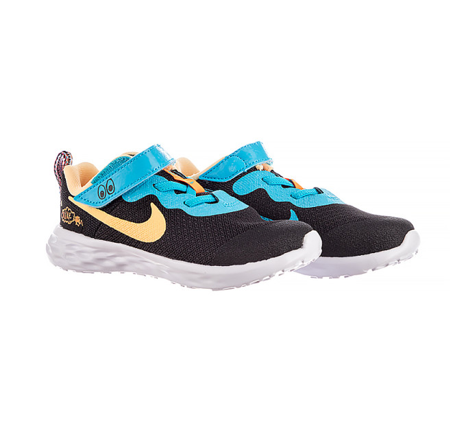 Дитячі Кросівки Nike REVOLUTION 6 LIL (TDV) Різнокольоровий 22 (7dFB2719-001 22)