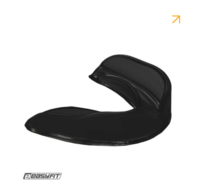 Капа для боксу EasyFit чорна Капа для боксу EasyFit чорна