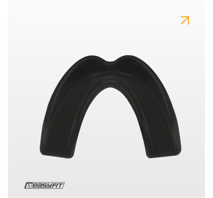 Капа для боксу EasyFit чорна