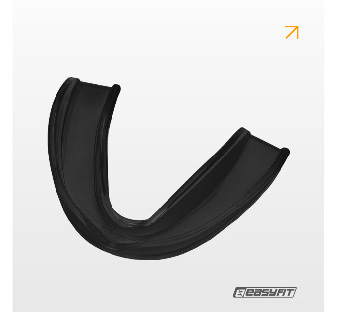 Капа для боксу EasyFit чорна