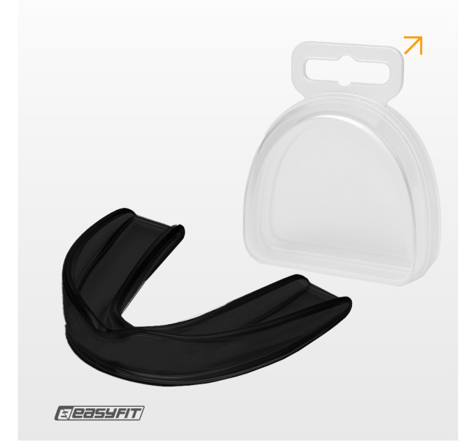 Капа для боксу EasyFit чорна