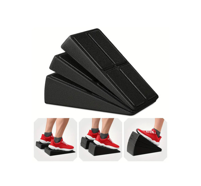 Клиновий блок для присідань Easyfit (клин-платформа для розтяжки, йоги) Клиновий блок для присідань Easyfit (клин-платформа для розтяжки, йоги)