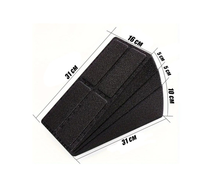 Клиновий блок для присідань Easyfit (клин-платформа для розтяжки, йоги)