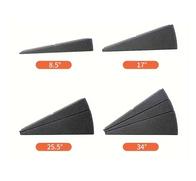 Клиновий блок для присідань Easyfit (клин-платформа для розтяжки, йоги)