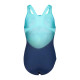 Купальник закритий для дівчат Arena SPRAY PAINT SWIMSUIT SWIM PRO Різнокольоровий 164 см (010286-740 164)