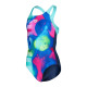 Купальник закритий для дівчат Arena SPRAY PAINT SWIMSUIT SWIM PRO Різнокольоровий 164 см (010286-740 164)