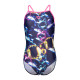 Купальник закритий для дівчат Arena SOAP BUBBLES SWIMSUIT LIGHT DR темно-синій Діт 140 см 008994-890 140 см