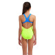 Купальник закритий для дівчат Arena LOGO SWIMSUIT SWIM PRO Жовтий 128 см (010287-880 128)