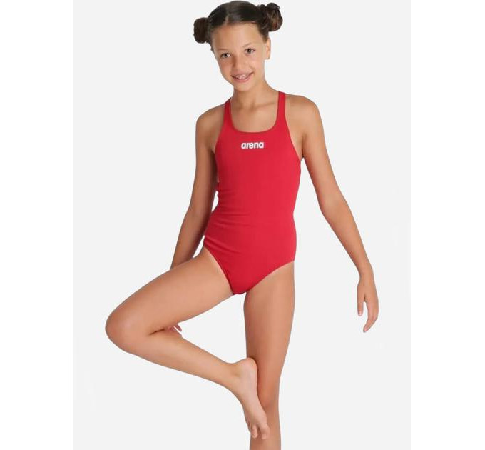 Купальник закритий для дівчат Arena TEAM SWIMSUIT SWIM PRO SOLID червоний Діт 164 см 004762-450 164 см