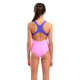 Купальник закритий для дівчат Arena DIM LIGHT SWIMSUIT SWIM PRO BA Рожевий, Фіолетовий 152 см (008104-560 152)