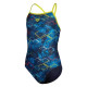 Дитячий Купальник Arena DALY SWIMSUIT LIGHT DROP BACK Cиній 128 см (003294-903 128)