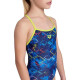 Дитячий Купальник Arena DALY SWIMSUIT LIGHT DROP BACK Cиній 128 см (003294-903 128)