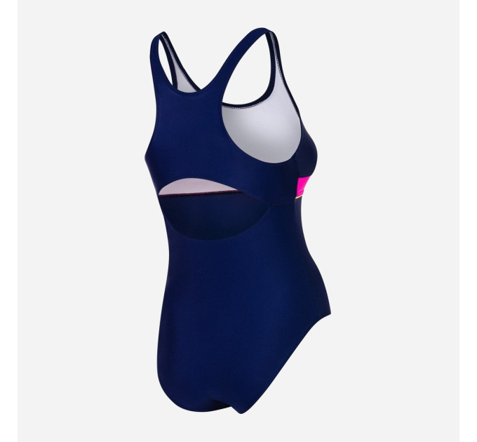 Купальник злитий Aqua Speed EMILY 7007 (367-47) 158 см Темно-синій/Рожевий (5908217670076)