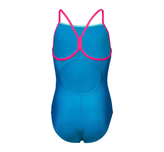 Купальник закритий для дівчат Arena SWIMSUIT LIGHT DROP SOLID синій Діт 116 см 005919-860 116 см