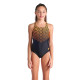 Купальник закритий для дівчат Arena KIKKO V SWIMSUIT SWIM PRO BACK чорний, жовтий Діт 116 см 006748-530 116 см