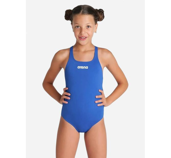 Купальник закритий для дівчат Arena TEAM SWIMSUIT SWIM PRO SOLID синій Діт 116 см 004762-720 116 см