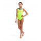Купальник закритий для дівчат Arena LOGO SWIMSUIT SWIM PRO Жовтий 152 см (010287-880 152)