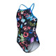 Купальник закритий для дівчат Arena GRAFFITI SWIMSUIT LIGHT DROP B Різнокольоровий 140 см (010289-580 140)