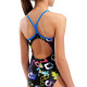 Купальник закритий для дівчат Arena GRAFFITI SWIMSUIT LIGHT DROP B Різнокольоровий 140 см (010289-580 140)