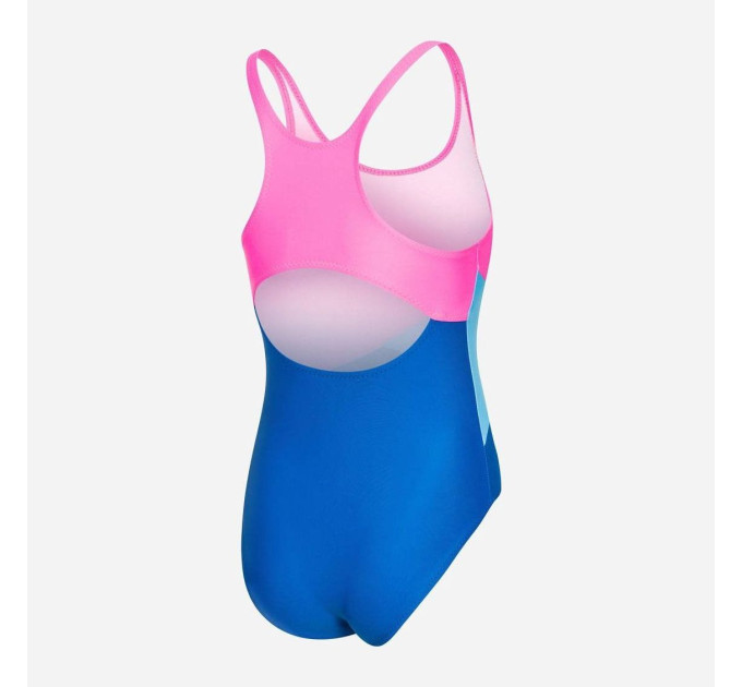 Купальник злитий Aqua Speed Pola 8602 (541-32) 128 см Рожевий/Блакитний/Світло-бірюзовий (5908217686022)