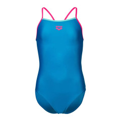 Купальник закритий для дівчат Arena SWIMSUIT LIGHT DROP SOLID синій Діт 128 см 005919-860 128 см
