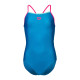 Купальник закритий для дівчат Arena SWIMSUIT LIGHT DROP SOLID синій Діт 128 см 005919-860 128 см