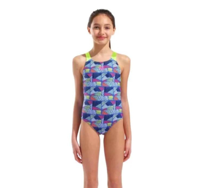 Купальник закритий для дівчат Arena CANDIES SWIMSUIT SWIM PRO BACK Синій 152 см (010285-760 152)