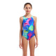 Купальник закритий для дівчат Arena SPRAY PAINT SWIMSUIT SWIM PRO Різнокольоровий 128 см (010286-740 128)