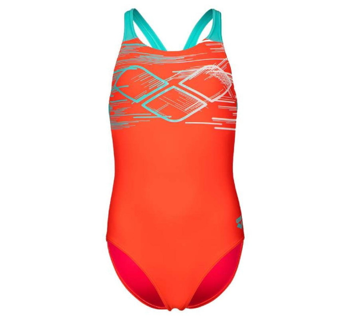 Дитячий Купальник Arena PASTIME SWIMSUIT V BACK Помаранчевий 116 см (008308-980 116) Дитячий Купальник Arena PASTIME SWIMSUIT V BACK Помаранчевий 116 см (008308-980 116)
