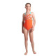 Дитячий Купальник Arena PASTIME SWIMSUIT V BACK Помаранчевий 116 см (008308-980 116)