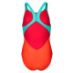 Дитячий Купальник Arena PASTIME SWIMSUIT V BACK Помаранчевий 116 см (008308-980 116)