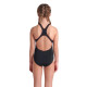 Купальник закритий для дівчат Arena PALETTE SWIMSUIT SWIM PRO BACK кораловий, чорний Діт 164 см 007918-350 164