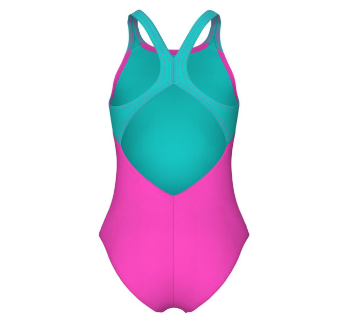 Купальник закритий для дівчат Arena TALES SWIMSUIT V BACK Рожевий 164 (009085-980 164)