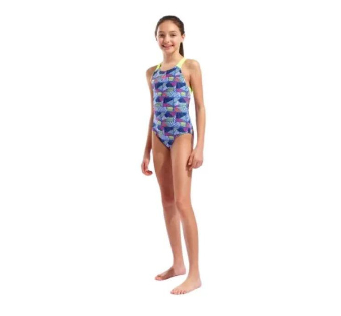 Купальник закритий для дівчат Arena CANDIES SWIMSUIT SWIM PRO BACK Синій 164 см (010285-760 164)