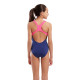 Купальник закритий для дівчат Arena LOGO SWIMSUIT SWIM PRO Синій 128 см (010287-590 128)