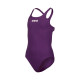 Купальник закритий для дівчат Arena TEAM SWIMSUIT SWIM PRO SOLID фіолетовий Діт 128см 004762-600 128
