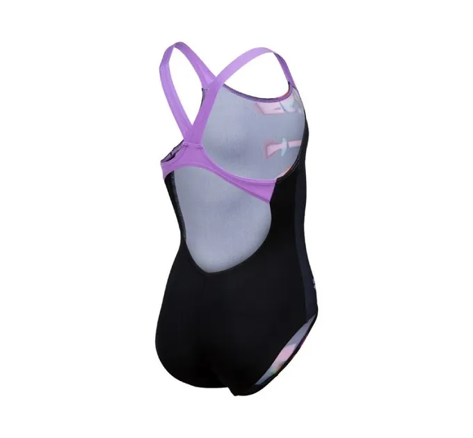 Купальник для дівчаток Arena CARNIVAL LIGHTDROP BACK М'який Зелений, Різнокольоровий 140см (005997-750)